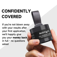 MIFELOY Root Cover Up Powder, Touch Up Hair Color for Grey, Roots Concealer for Beard Line Eyebrow, Instantly Conceals Hair Loss, Roots Coverage Powder for Thinning Grays Hairline, Dark Grey