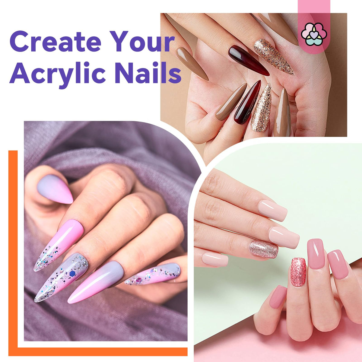 Saviland SAVILAND Pure EMA Acrylic Liquid: 120 ml Acrylic Monomer Liquid Low Odor Acrylic Liquid Nail with Castor Oil Vitamin E Safe Ingredients Liquid Monomer for Acrylic Nails Non Yellowing DIY Home