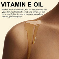 Cureluxe Ultra Pure Vitamin E Oil for Skin - Organic Vitamin E Oil for Face,Body,Hair - Natural Vi-tamin E Scar Oils - Non GMO, Cold Pressed - Deeply Moisturizing & Skin Repair Massage Oils - Easy to Absorbed