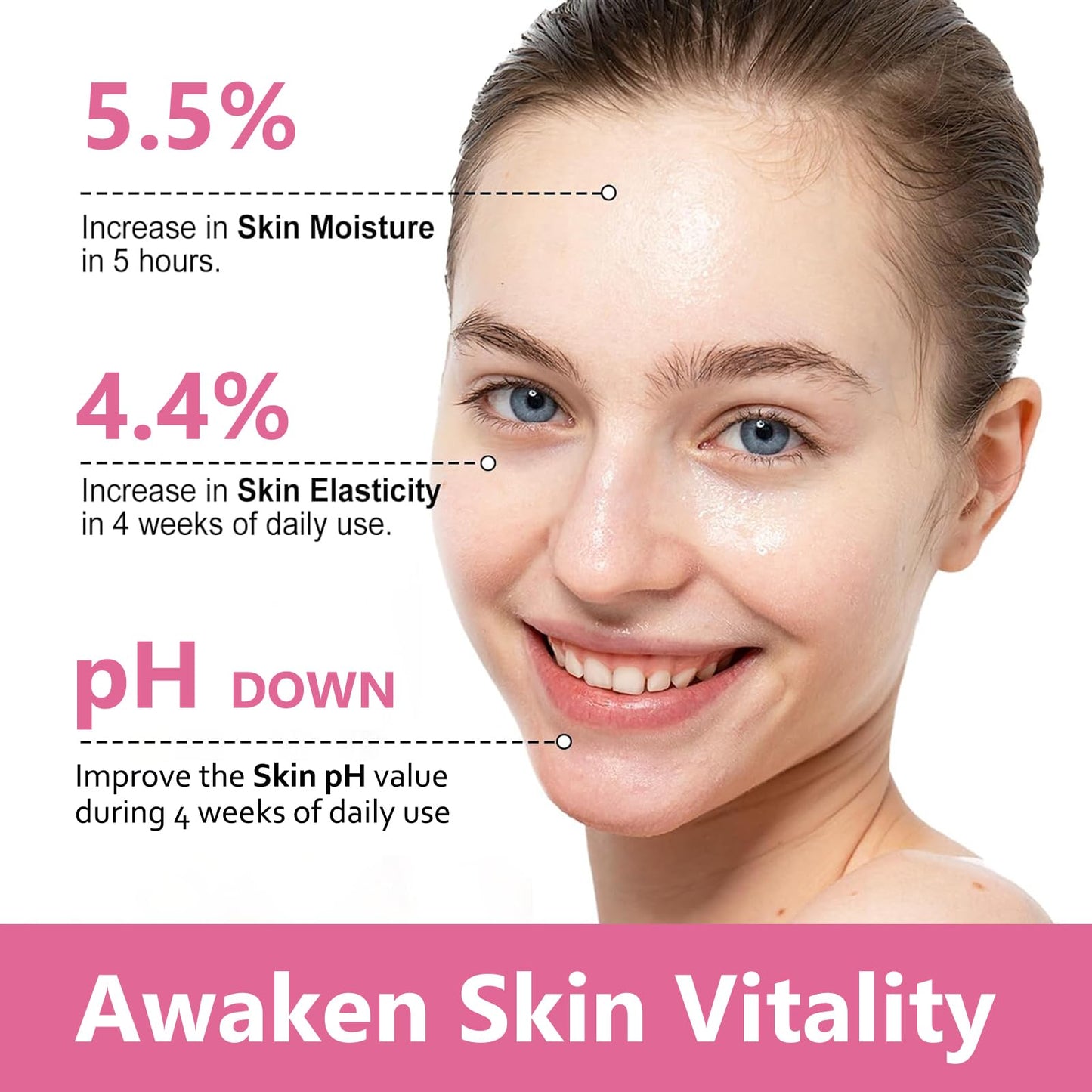 Wormeer 4PCS Collagen Face Mask - Face Masks Skincare for Deep Hydration & Firming - Glass Skin - Collagen Overnight Peel-Off Mask to Improve Fine Lines