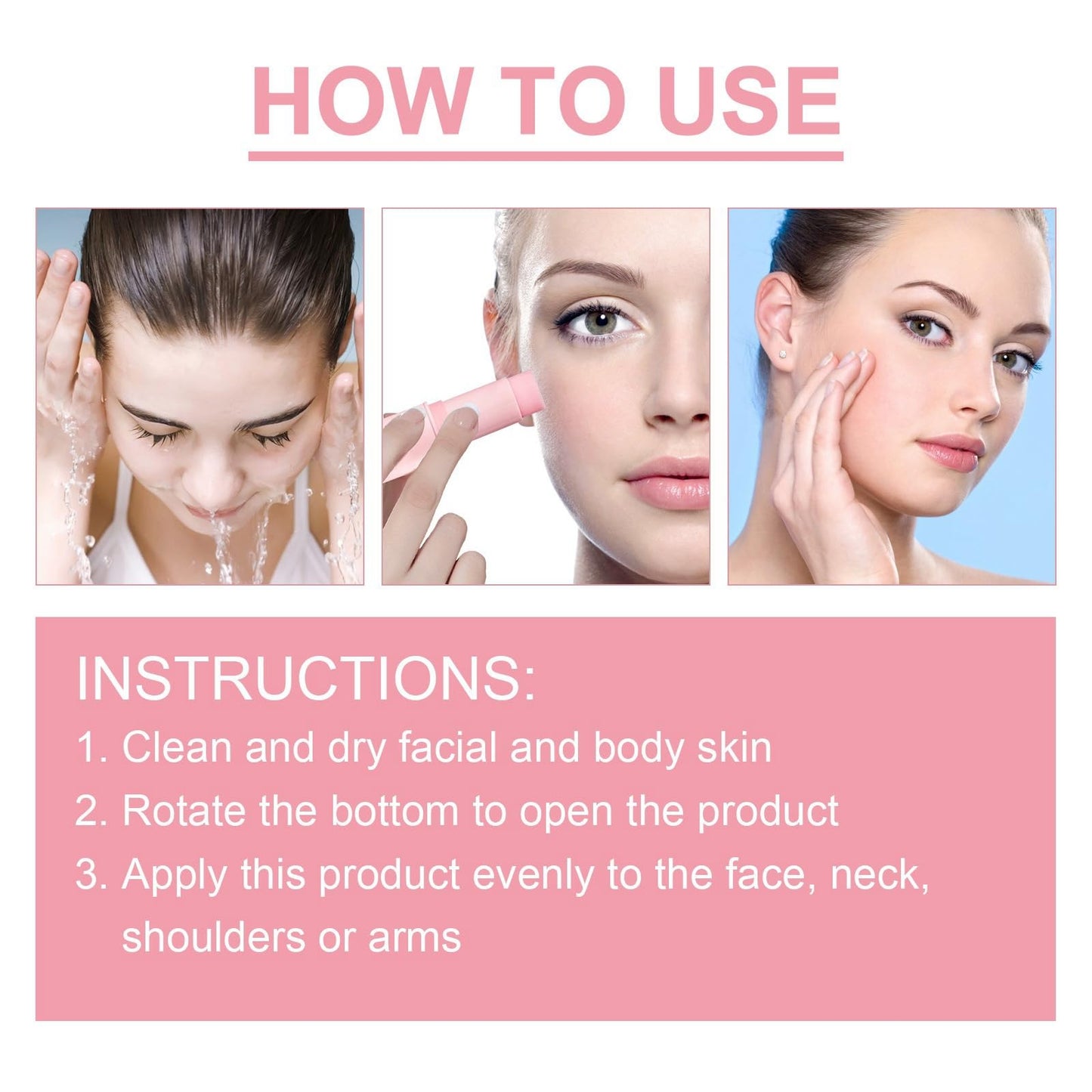 OuXing Collagen Multi Balm Stick,Eye Cream Stick,Collagen S-tick,Hydration S-tick to Brighten& Refresh Skin,Anti Wrinkle E-ye Ba-lm Sti-ck,Face Moisturiser Ba-lm St-ick,Under Eye Cream,Face Balm Sti-ck