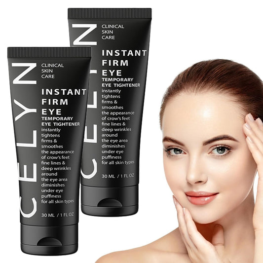 Guegine Instant Eye Tightener, Eye Bag Cream Instant Firmx Eye Tightener for All Skin Eye Cream for Tightens and Smoothes for Dark Circles Fine Lines Puffiness,Fade Fine Lines (2PCS)