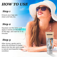 BoloShine Leg Makeup Waterproof, No Transfer Leg Make Up to Cover Veins, Body Scar Tattoo Cover Up, Long-Lasting, Light & Easy Application, Full Coverage Concealer for Women (Light Glow)