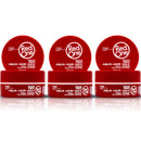 Redone RedOne Hair Styling Aqua Wax Red 3x 150 ml | Edge Control | Hair Gel Wax | Ultra Hold | Strawberry Scent | Men & Women Hair Wax | Maximum Control 3 PCS