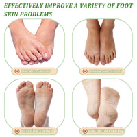 CGBOOM 3 Pack Foot Peel Mask Exfoliating Foot Mask Feet Peeling Socks Foot SPA Treatment for Baby Soft Feet Hard Dead Skin Remover Callus Repair Rough Cracked Heels (Tea Tree)