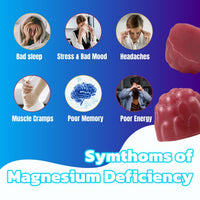 Fengsheng Home Sleep Gummies with 350mg Magnesium Glycinate & Citrate for Adults - High Strength Natural Alternative - L-Theanine, Vitamin D & Zinc - Sleep Gummies - Sugar Free & Vegan - Anxiety & Sleep Support