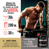 Weider Isolate Whey 100CFM (420g) Pistachio Flavour, Protein 100% Isolate Whey from Isolac®, 25g Protein/Portion, with Digestive Enzymes Digezyme®, No Added Sugar, No Aspartame, Low Fat, 14 servings