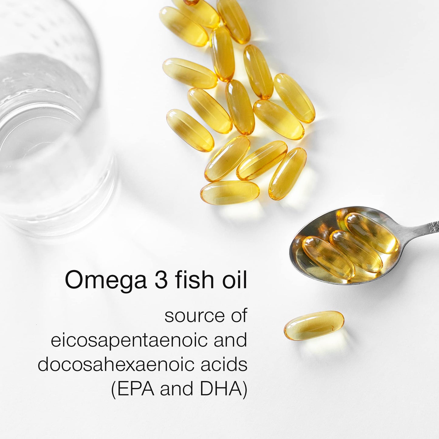 Fish Oil Omega 3 Capsules - High Strength 3000mg - 120 Softgel Capsules - Easy to Swallow & Burpless - Triple Potency DHA 660mg & EPA 990mg - UK Made Omega 3 Supplement - 1000mg Fish Oil per Tablet
