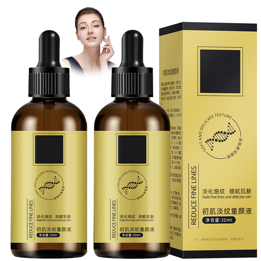 COWANIEE 2 Pcs Anti Wrinkle Serum, Firm and Plump Face Serum, Anti-aging Moisturizer for All Skin Types