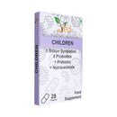 VED Children Complex Probiotics and Prebiotics Complex - 5 Billion CFU - 28 Probiotic Complex Capsules for Children - Lactobacillus helveticus, Rhamno. 28 Days Supply.