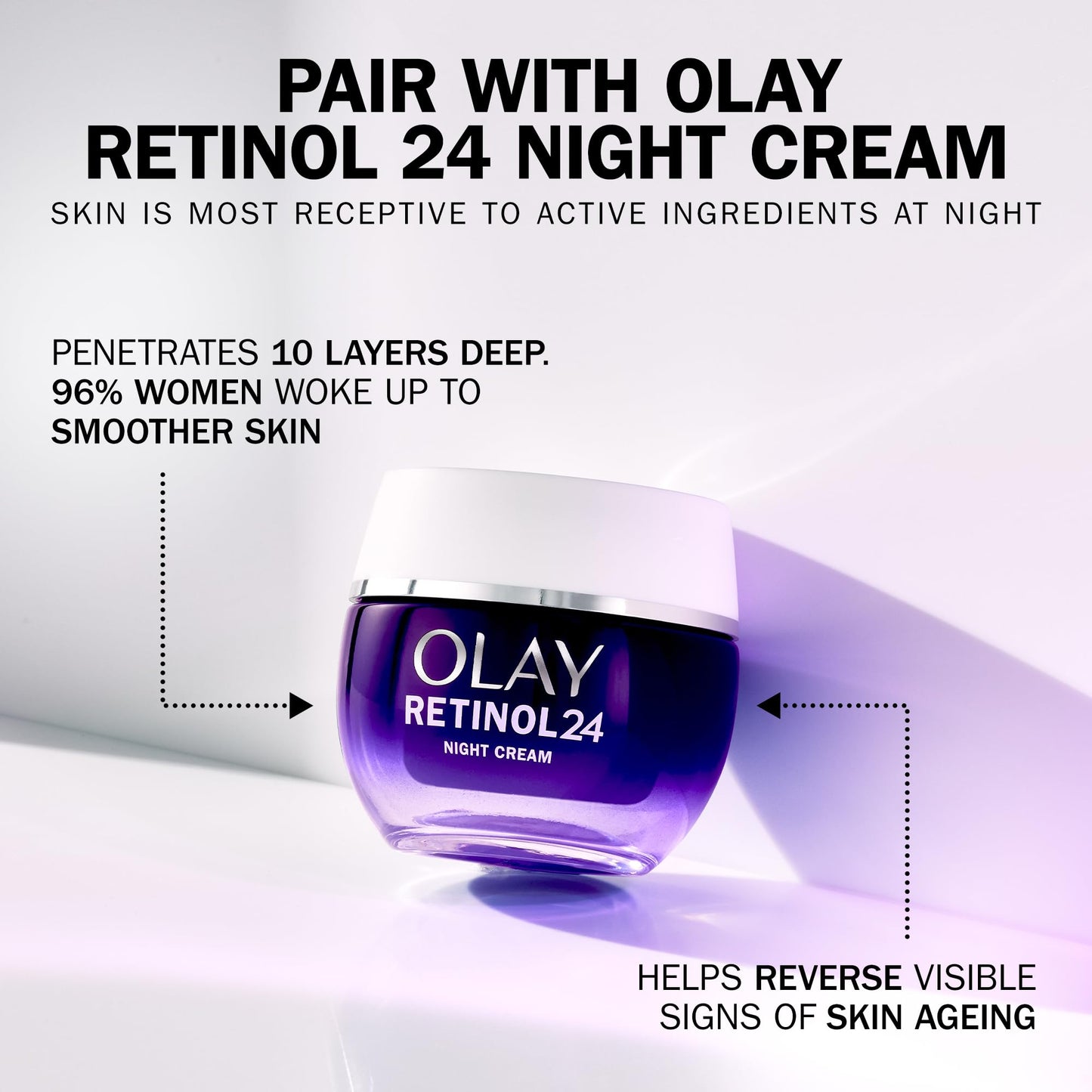 Olay Regenerist Niacinamide Day Cream Face Moisturiser, Skincare with Niacinamide 99% Purity and Antioxidant Vitamin E. Anti Aging Skin Care: Renews, Firms and Hydrates. 50ml