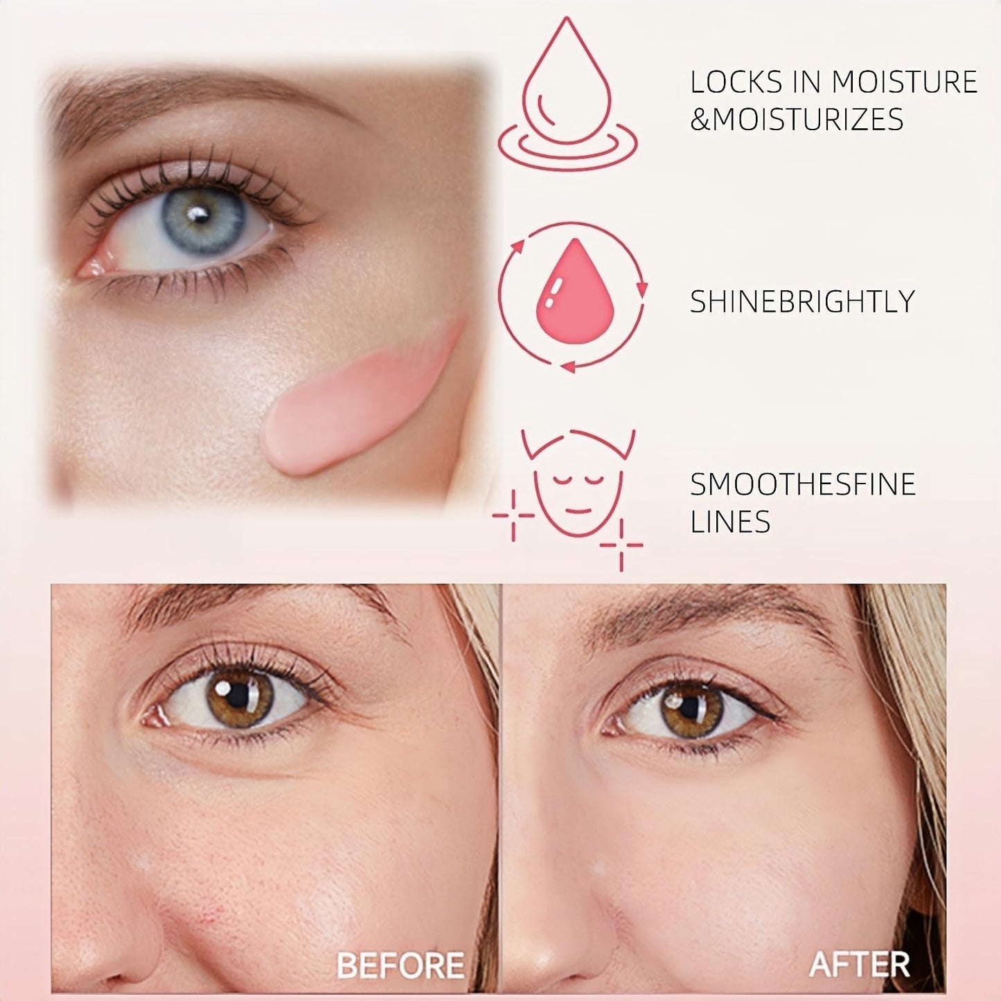 SEMECOMER Triple-Action Pure Collagen Wand: Anti-Wrinkle + Hydrating Balm for Face, Eye, Lip & Neck – Collagen-Boosting Moisturizer to Smooth Fine Lines, Revitalize Skin & Lock in Hydration, 7g