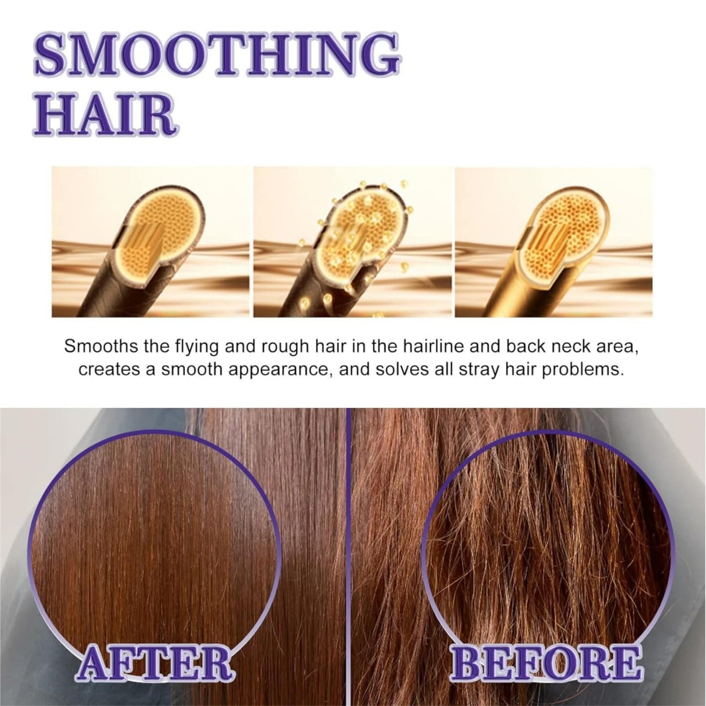 Yoowan Hair Wax Stick For Baby Styling,Hair Wax Stick For Kids,Baby Hair Gel,Ha-Ir Styling Products,Anti-Frizz Non-Greasy,Compact And Portable,Long Lasting Quick Shaping,Soothing And Non-Irritating