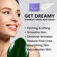 Shefave Overnight Toning Whip Body Lotion, Firming Cream For Loose Skin, Skin Tightening Cream For Face & Body – Visible Wrinkle Reduction, Anti-Ageing Moisturiser For Lifted, Radiant & Silky-Smooth (2)