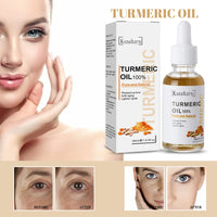 Turmeric Serum Dark Spot Removal, Ksndurn Turmeric Face Serums Oil, Turmeric Dark Spot Corrector Serum for Face & Body, Heals Scars, Moisturizing, Skin Brightening Serum for Dark Spots