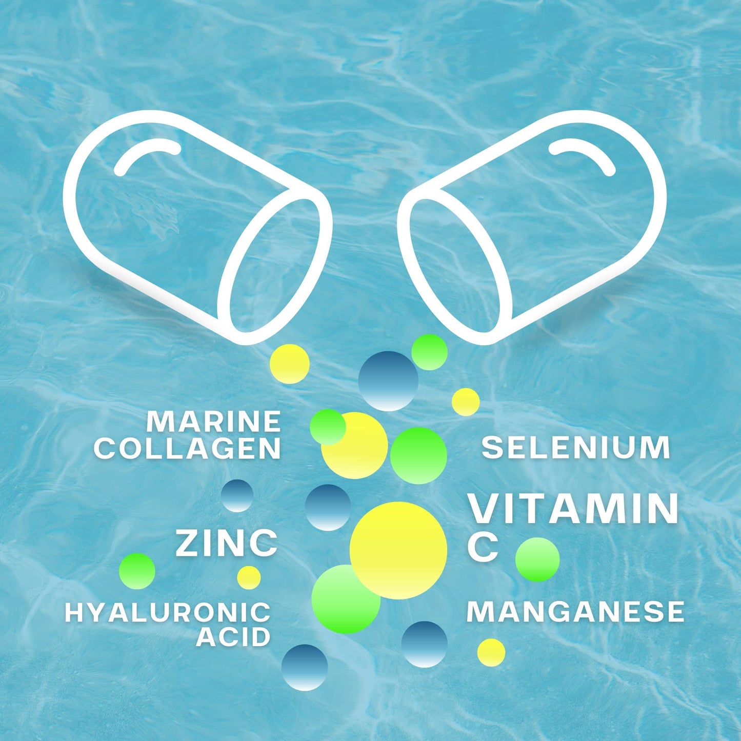 CORREXIKO Marine Collagen Pills, High Strength 2200mg Anti-Ageing Tablets (Canadian Wild-Caught Fish, not farmed) Hyaluronic Acid, VIT C & Minerals, for Skin Hair Nails Bones & Joints – Women & Men