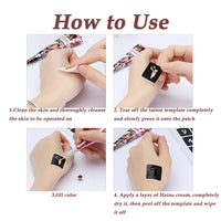 SHEBEEDO Tattoo Stencils kit,14 Sheets of Temporary Tattoos for Women,Indian and Arabian Temporary Tattoos for Finger Hands Body Painting,Realistic Semi - Permanent Fake Tattoos