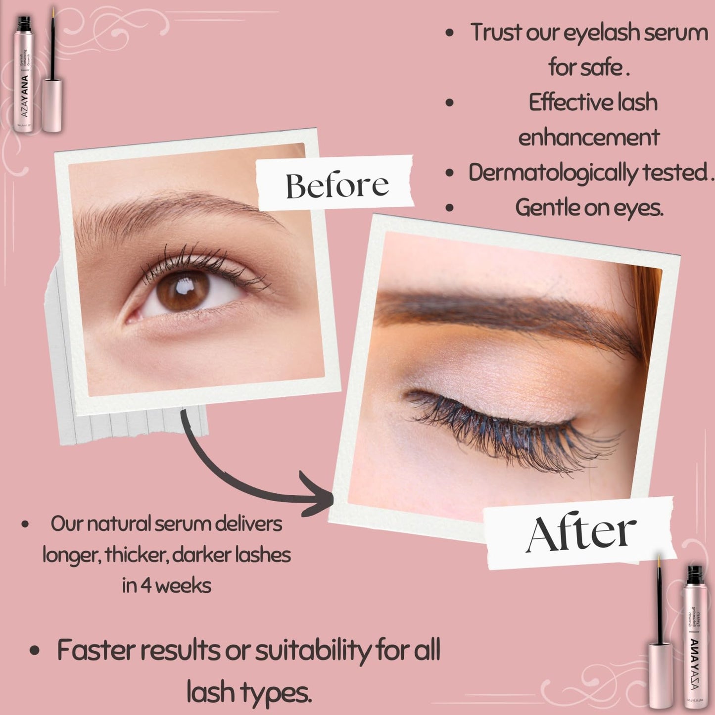 Generic Azayana Eyelash Enhancing Growth Serum, 3ml