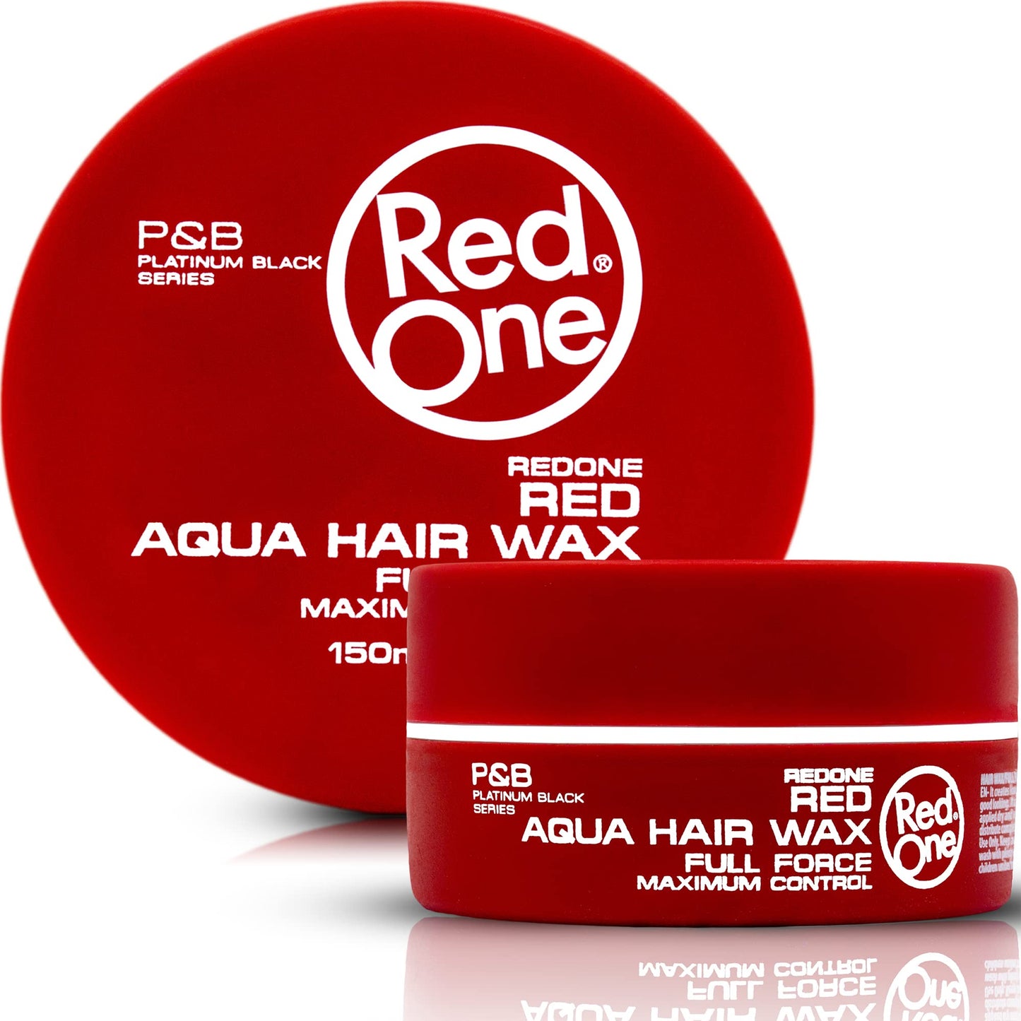 Redone RedOne Hair Styling Aqua Wax Red 3x 150 ml | Edge Control | Hair Gel Wax | Ultra Hold | Strawberry Scent | Men & Women Hair Wax | Maximum Control 3 PCS