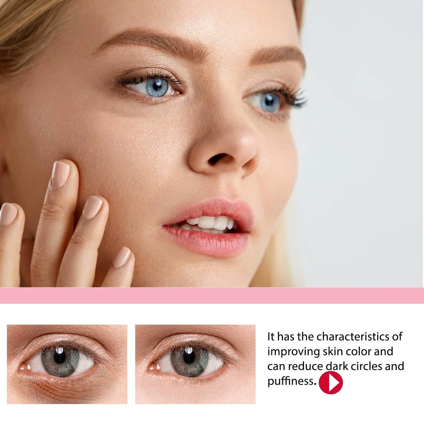 Retinol Eye Stick,Retinol Eye Cream for Dark Circles and Puffiness,Eye Balm Stick,E-ye Brightener S-tick,Under E-ye Cream Anti Aging, Reducing Fine Lines,Smoothens Wrinkle