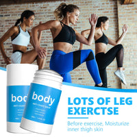 Wormeer Anti Chafing Cream, Water & Sweat Proof Anti Friction Stick, Chafe Balm & Chafe Stick For Sports, Avoid Discomfort in the Thighs, Friction & Dryness