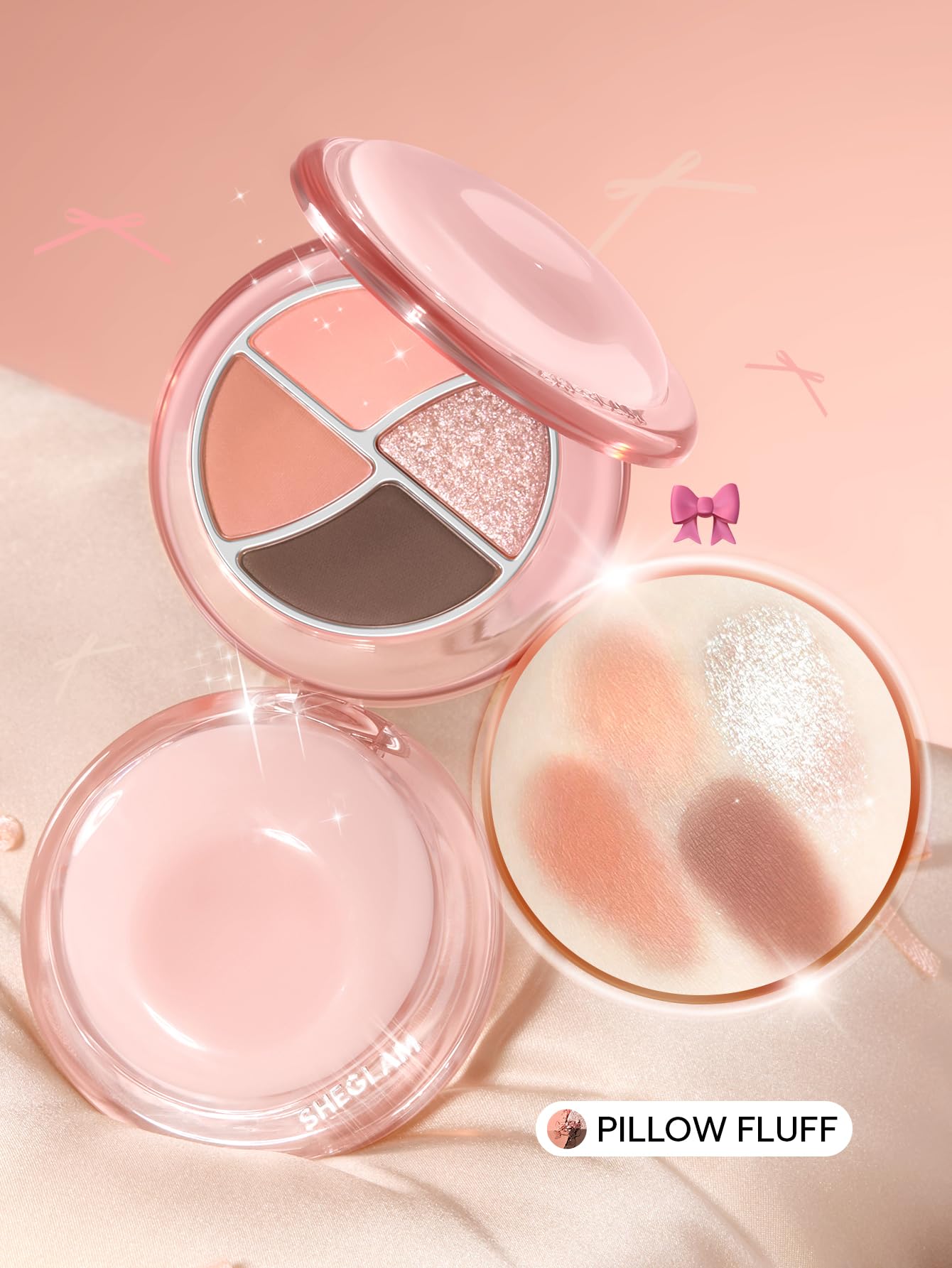 SHEGLAM Daydreamer Mini Palette 4 Colors Eyeshadow Palette - Pillow Fluff