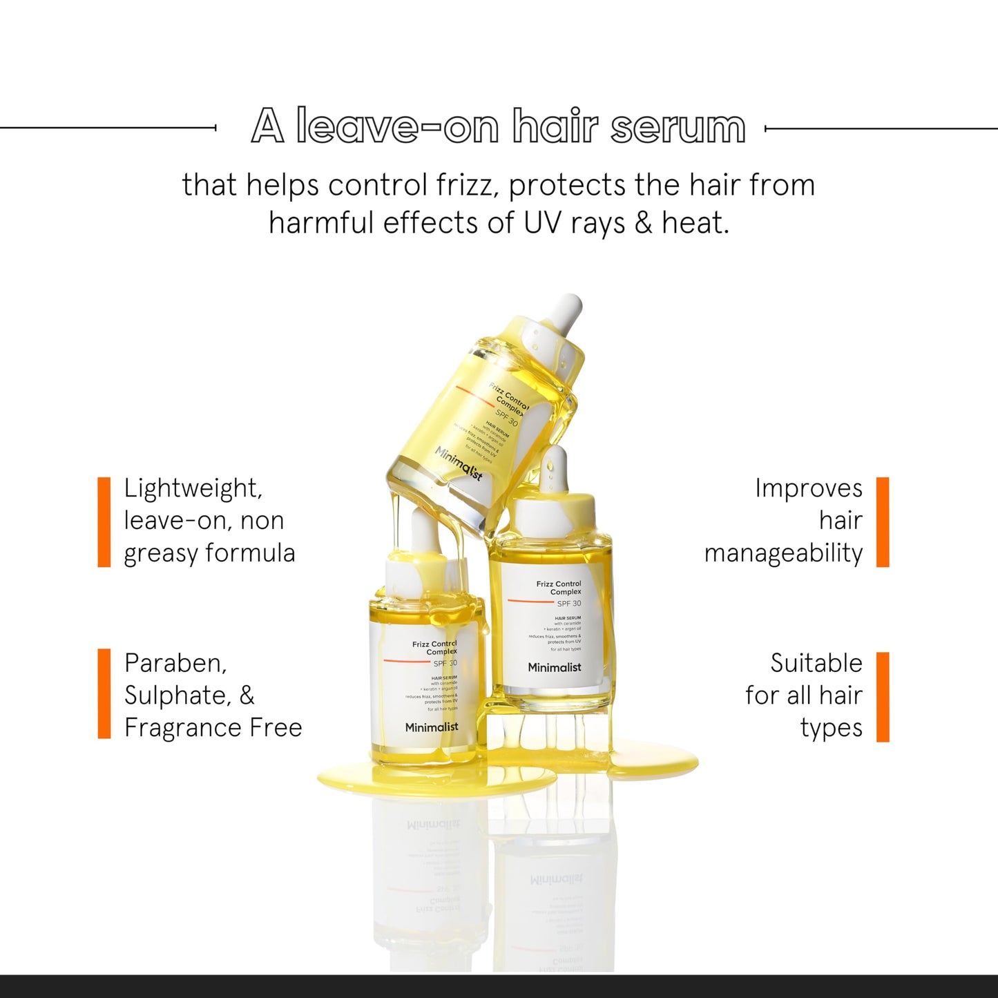 Minimalist Anti Frizz Serum