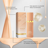 AurolaGlow Color-Changing Foundation Liquid, Naturally Covers, Long-Lasting Hydrating And Concealing Cream, Moisturizing, 30ml