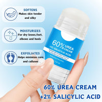 Cureluxe Urea Cream 60 Percent for Feet,60% Urea Foot Cream with Salicylic Acid,Foot Cream for Cracked Heels and Dry Skin,Cracked Heel Repair Cream,Deeply Moisturizing & Nourishing Foot Moisturiser,Heel Balm