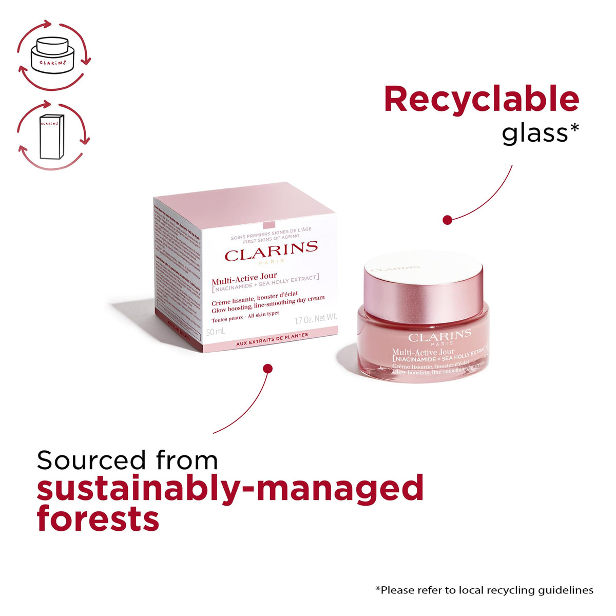 Clarins Multi-Active Day Cream All Skin Types 50ml