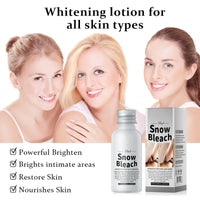 TONISABERY Skin Bleaching Cream,Whitening Body Lotion for Intimate Area,Snow Bleach Cream for Underarms,Underarm and Inner Thigh Cream for Body,Skin Lightening Bleaching C-ream,Private Parts Whitening,30ML
