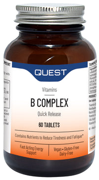 Quest B Complex Quick Release (Formerly Mega B-50) 60 Tablets