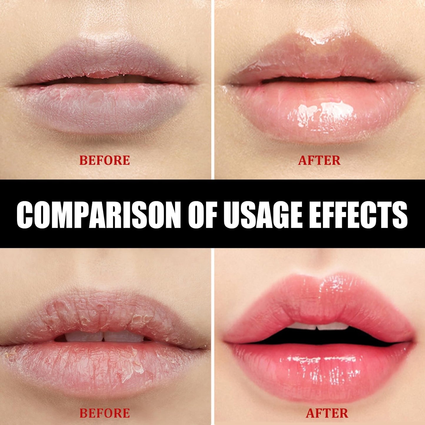 Xunzhi 2PCS Spicule Plumping Lip Shot,Lip Plumper Extreme,Lip Plumping L/i/p Gloss Clear,L/ip Plu/mping Serum,L/ip Plump Lipstick,Plum/ping Li/p Oil,Liquid Microneedling Plum/per Enhancer