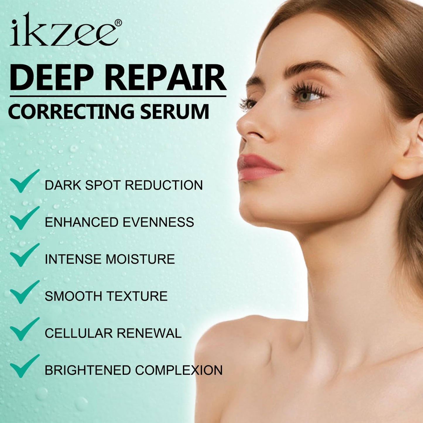 Generic Dark Spot Remover for Face - Deep Repair Correcting Serum Skin Care Face Cream with Hyaluronic Acid, Vitamin B5, C, E for Freckles & Skin Brown Spot Remover Brightens Skin Rapid Tone Repair