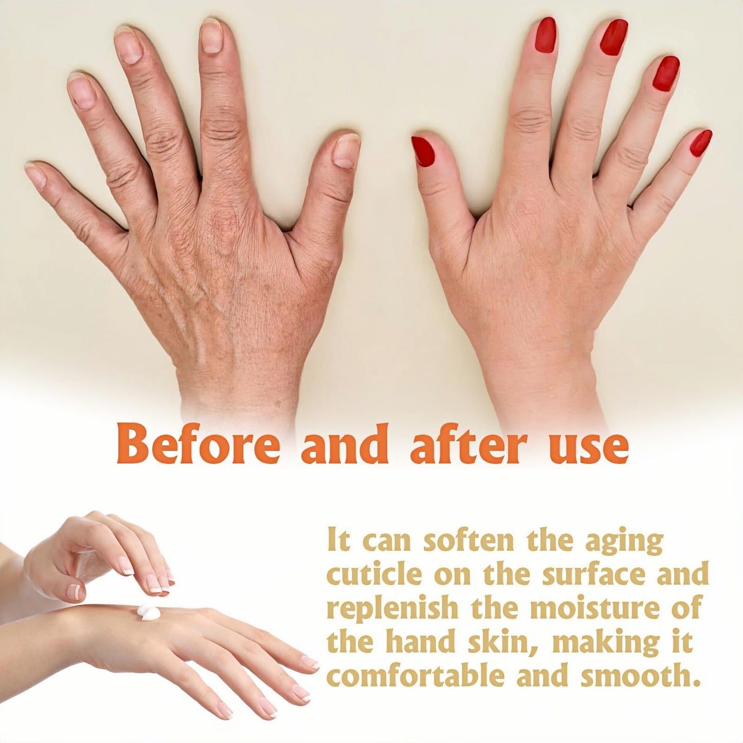 1PCS,Retinol Hand Cream,Retinol Anti-Aging Hand Cream,Intense Moisture Ha/nd Cre/am,H/and Crea/m for Very Dry Han/ds,Anti Aging H/and Cre/am,Han/d Repair Cr/eam,Intense Ha/nd C/ream