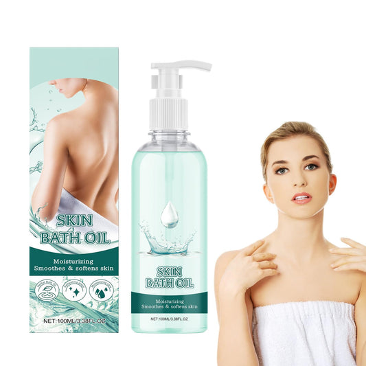 Skin Bath Oil for Women, 100 ml Skin Bath Oil So Soft Original Bath Oil for Women, Skin So Soft Original Bath Oil, Moisturising, Moisturises and Improves Dry or Rough Skin