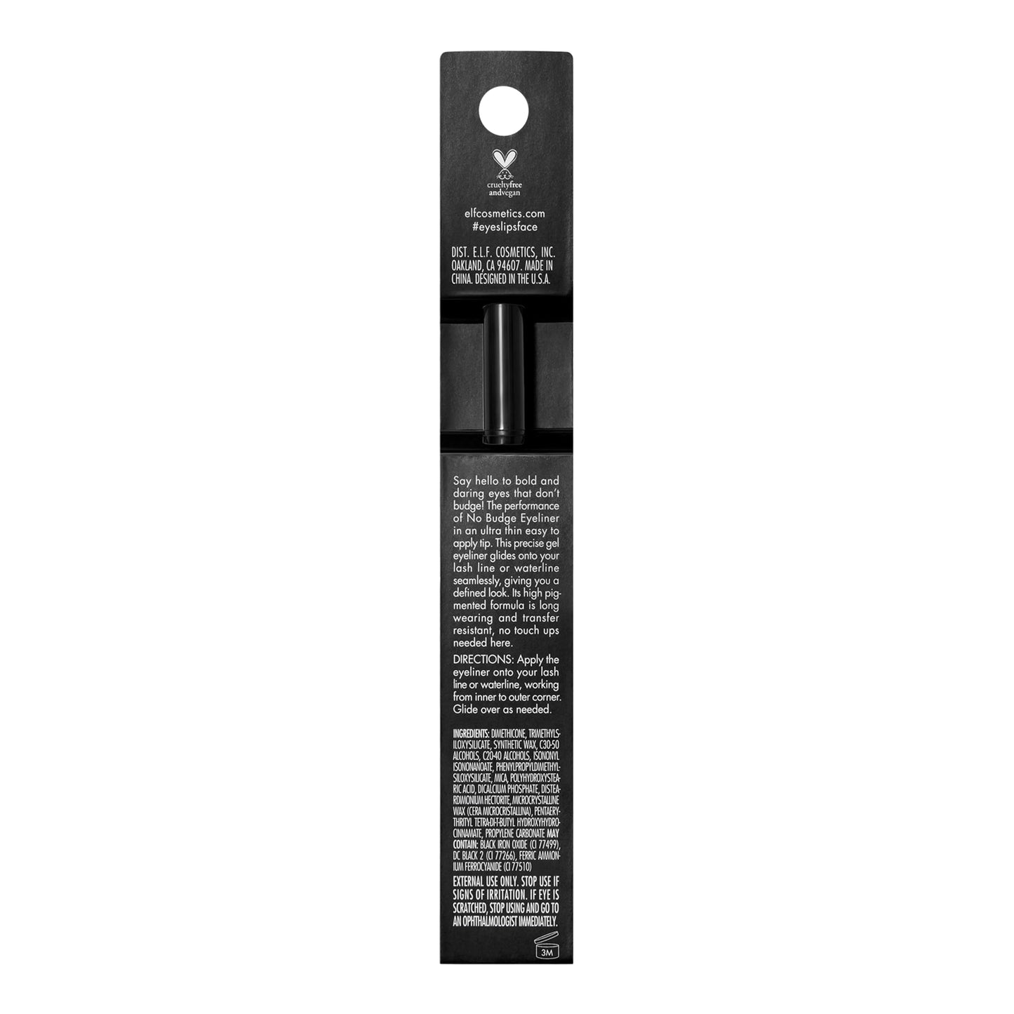 e.l.f. No Budge Precision Eyeliner, Long-lasting, Creamy Eyeliner With An Ultra-fine Tip For Precise Application, Vegan & Cruelty-free, Lime