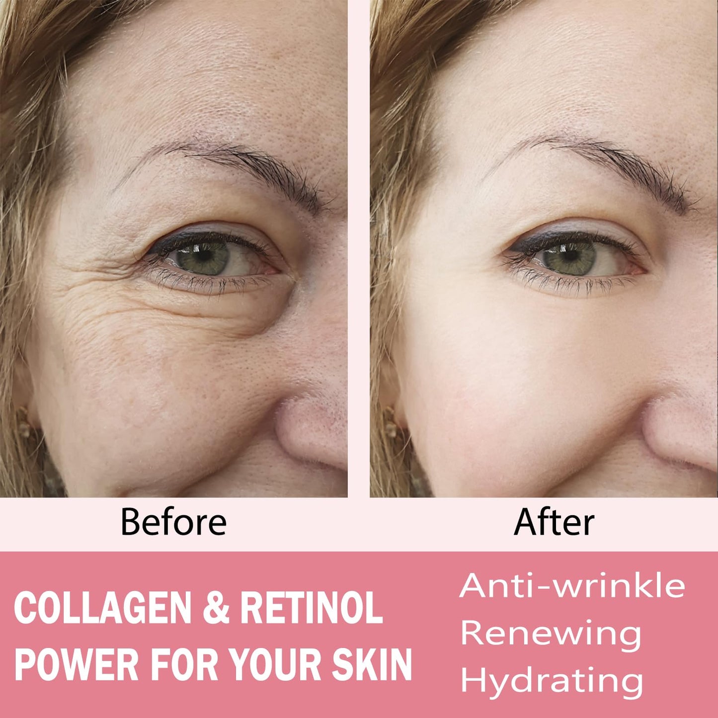 SEFUSON Collagen Cream for Face with Retinol and Hyaluronic Acid, Anti Wrinkle-Anti Aging Cream, Night and Day Anti Aging Skincare Facial Moisturizer, Face And Neck Cream(50ml)