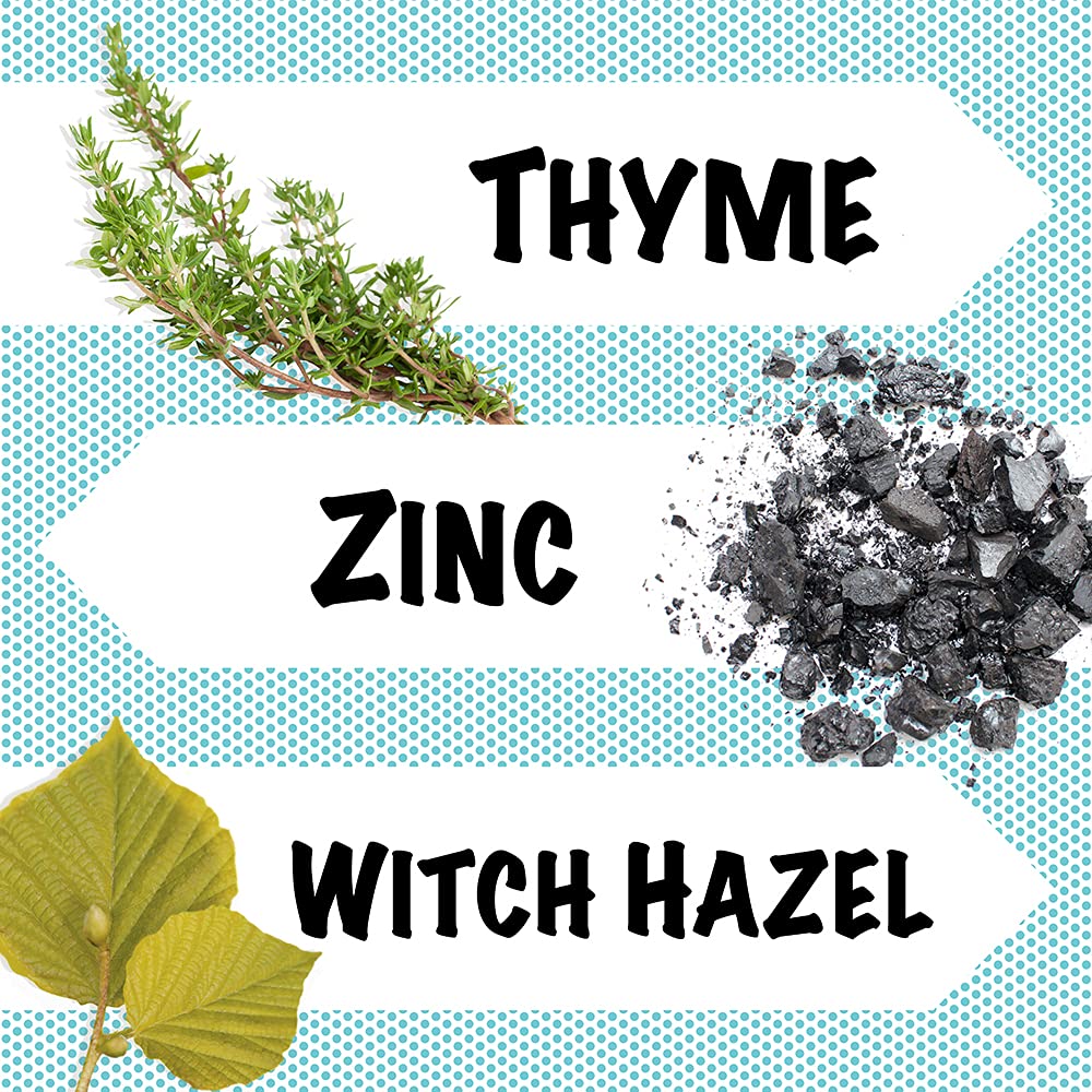 Simple Daily Skin Detox SOS Clearing with thyme, zinc, and witch hazel Booster long-lasting shine & blemish control 25ml - Packaging May Vary
