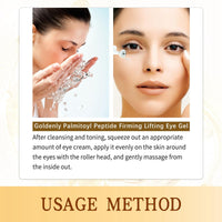 OuXing Caffeine Eye Serum,Under Eye Cream for Dark Circles and Puffy Eyes,Day & Night Eye Cream Anti Aging,Eye Serum with Massage Ball,Dark Circles Under Eye Treatment Women,Firming Ey/e Cre/am