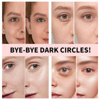 AuraAnge Full Coverage Under Eye Brightener & Concealer - Long Lasting Dark Circle Corrector, Under Concealer with Full Coverage Eye Primer - Improving Blemishes and Fine Lines