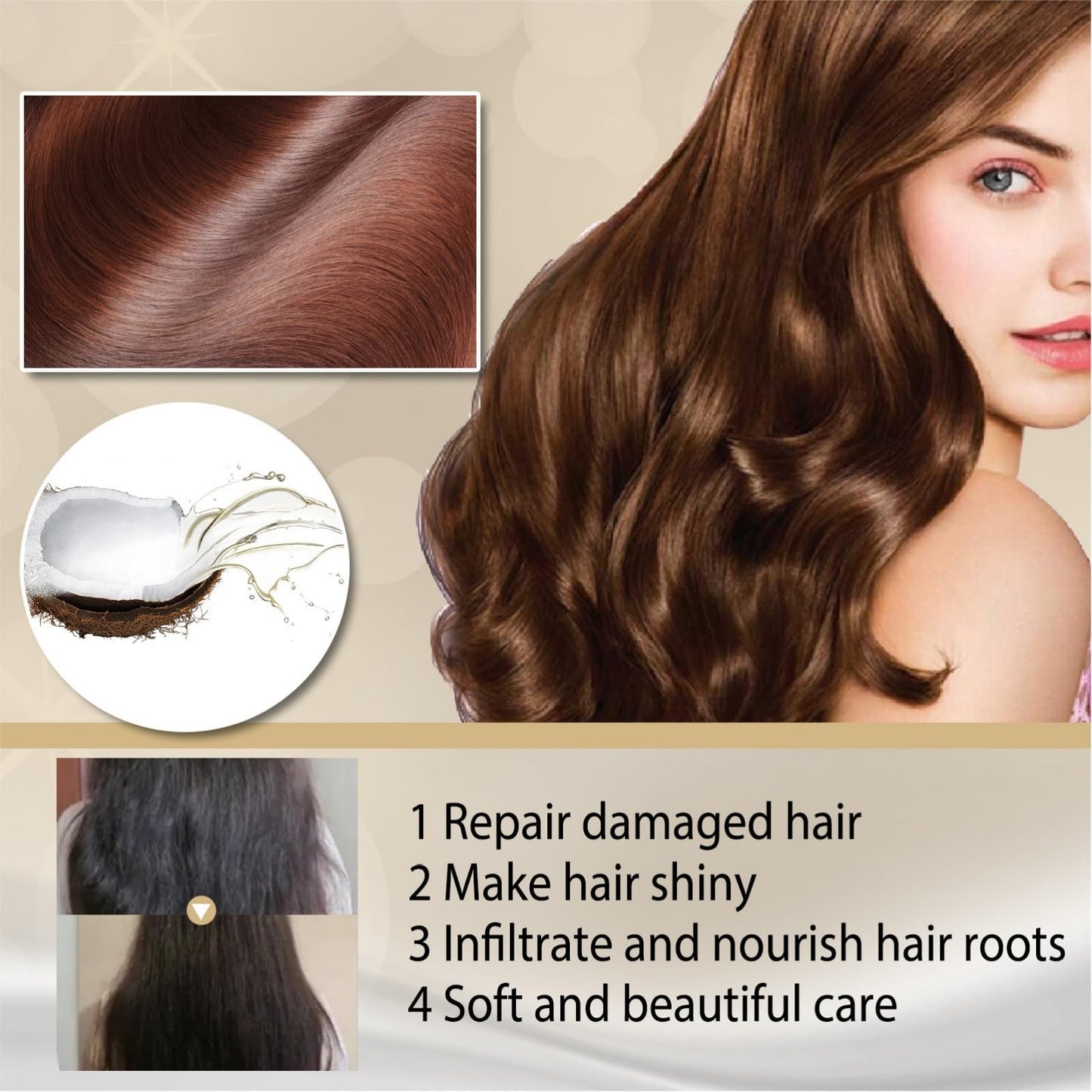 SingHao 100G Ba/tana Oil for Hair Growth,Ba/tana Hair Growth Oil,Raw Batan/a O/il Organic Bat/ana Hair Gro/wth Butter,Hair Thickening Products for Women,Hair Serum for Dry Damaged Ha/ir,Raw Bata/na O/il Paste
