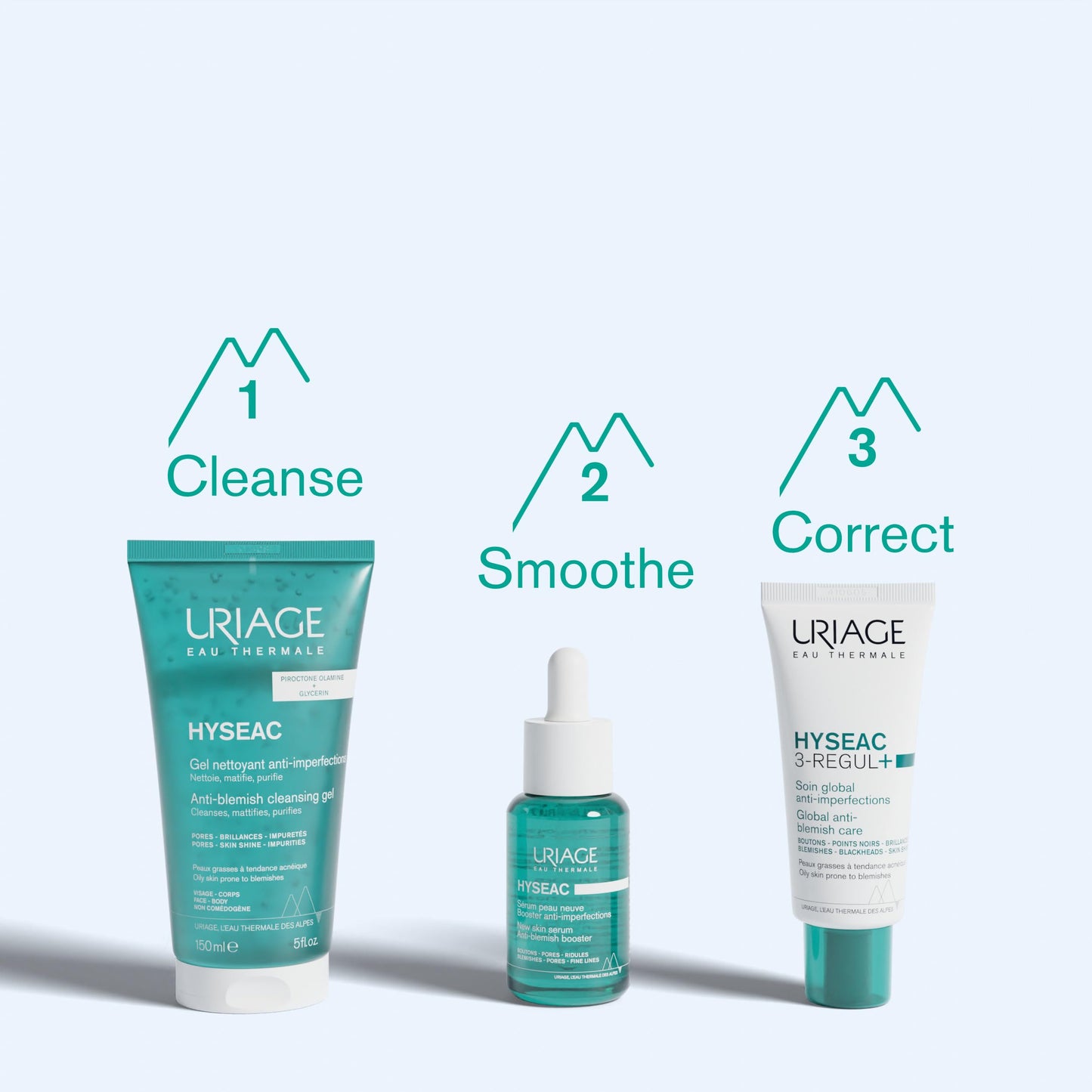 Uriage Hyseac Anti-Acne Serum - 30ml - Clear Skin Solution for Oily and Acne-Prone Skin