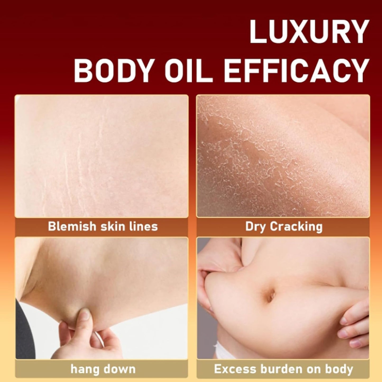 MEITREND Magic Body Oil Firming,Advanced Firming Body Lotion for Women,Hydrating Body Lotion,Moisturizing Collagen Lifting Glow Essence Magic Body Oil with Vitamin E,Lift Sagging Skin & Improve Dry Skin