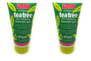Generic 2 x Australian Tea Tree Skin Clarifying Blemish Gel, Cooling Refreshing Menthol and Peppermint, invisble gel, 2x30ml