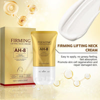 Gonggi AH-8 Firming Neck Cream, Tightening Lifting Sagging Skin, with Double Roller Massage, Reduce Wrinkles Fine Lines and Double Chin, Moisturizing (1PCS)