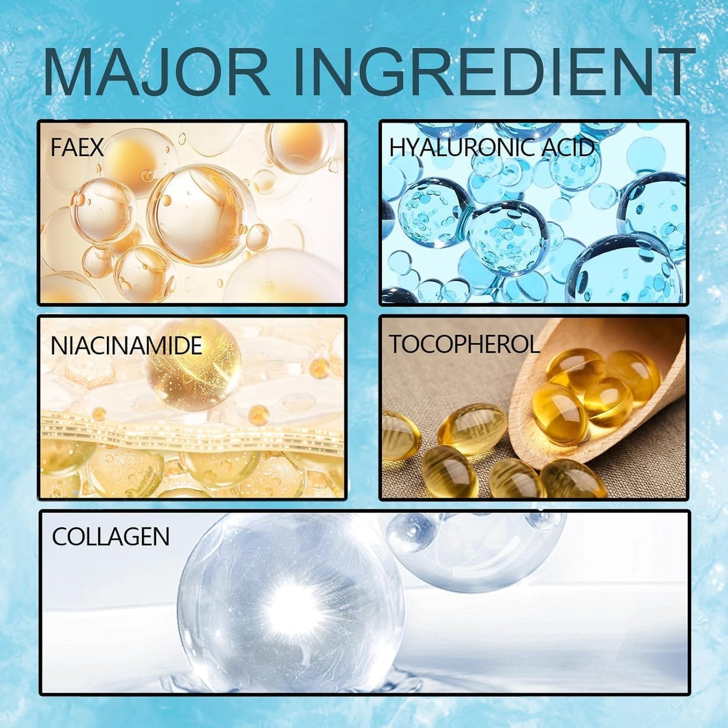 Biodance Bio Collagen Face Mask, Collagen Face Mask 6Pcs Bio dance Collagen Mask Overnight Collagen Mask Face Masks Hydrating Face Mask Elasticity Improvem Tighten Skin (6pcs)
