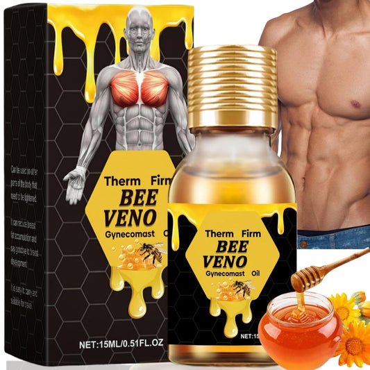 15ml Therm/Ofirm Be/E Ven/Om Gyneco/Mastia Oi,Bee Veno/M Slimm/Ing Oil,Men Therm Bee Ven/Om,Gynecom/Astia Tightening Oi/l for Men,New Be/e Veno/M Heating O/il,Chest Muscle Oil for Body Build