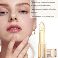 SHEBEEDO Transferproof Color Changing Lipstick,24H Long Lasting Moisturizing Glossy Lip Gloss,Color Changing Lipstick with Gold Foil Crystal Shine, Deep Nourishment Balm