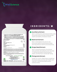 Wellscience Acai Shield Boost - Immune Support, Energy Booster & Antioxidant Protection with Acai Berry, Organic Moringa, Vitamins B6, Zinc & Biotin | Promotes Healthy Skin, Hair & Nails
